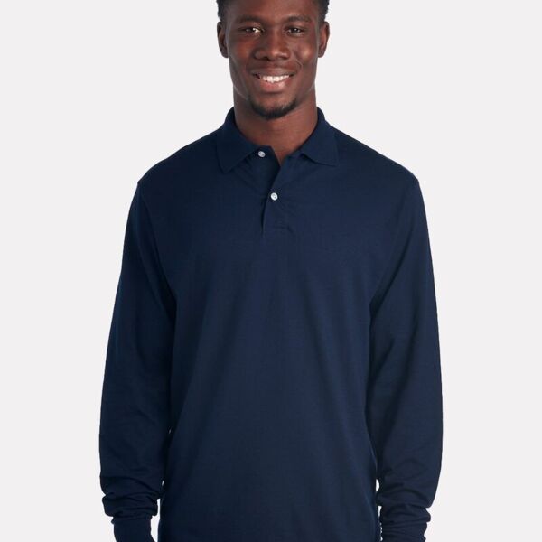 Men's Dri-Power® Long Sleeve Polo Thumbnail