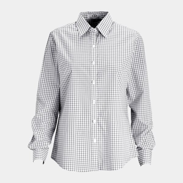Women?s Easy-Care Gingham Check Shirt Thumbnail