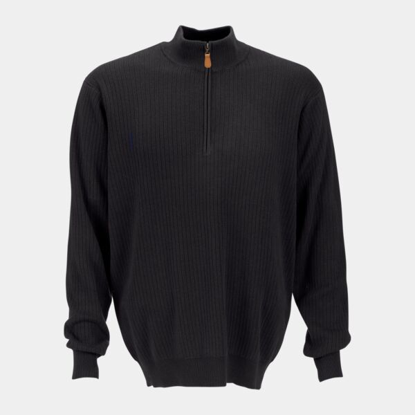 Greg Norman Drop-Needle 1/4-Zip Sweater Thumbnail