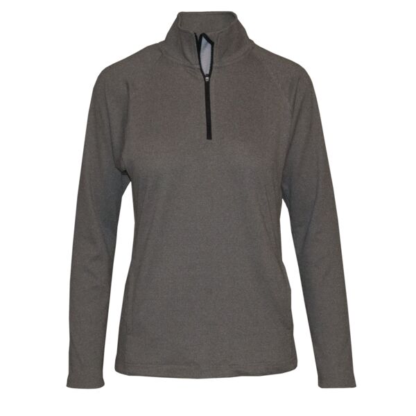 WOMEN'S JACQUARD MIDWEIGHT QUARTER ZIP Thumbnail