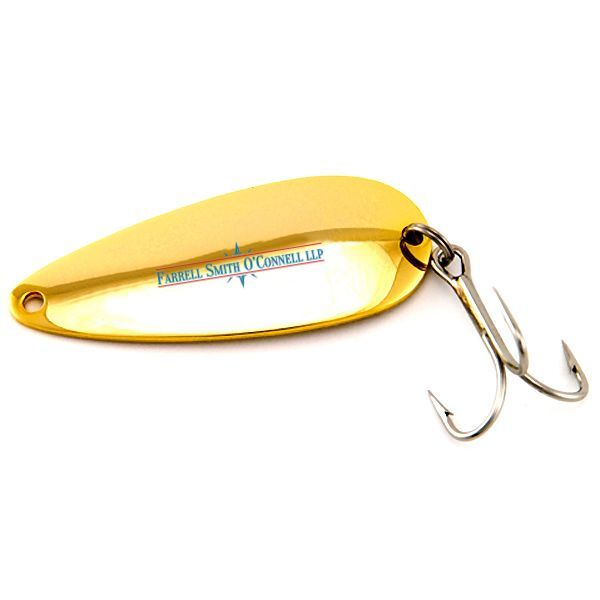Gold-Plated Spoon Fishing Lure Thumbnail