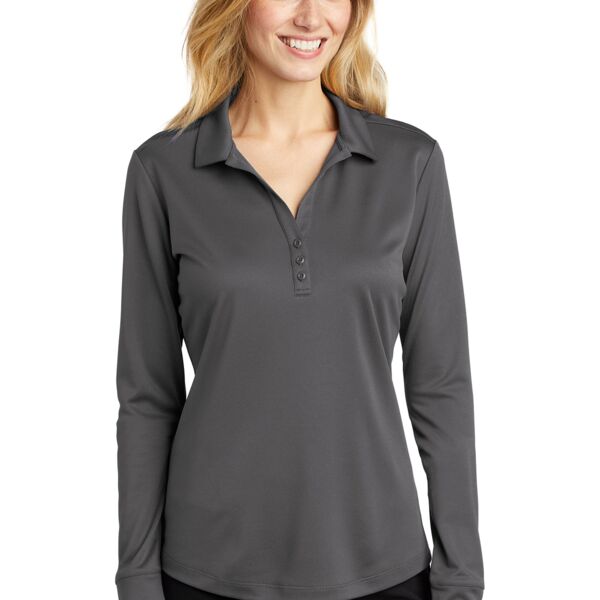 NEW STORE Ladies Long Sleeve Porter Polo Thumbnail