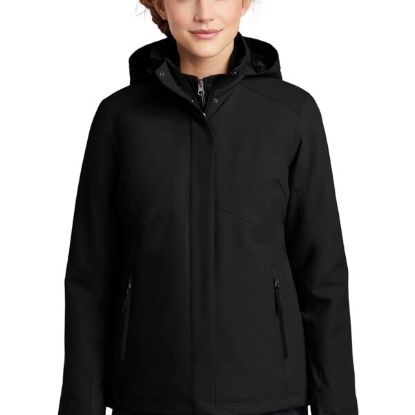 NEW STORE Ladies Insulated Waterproof Tech Parka - ONYX Thumbnail