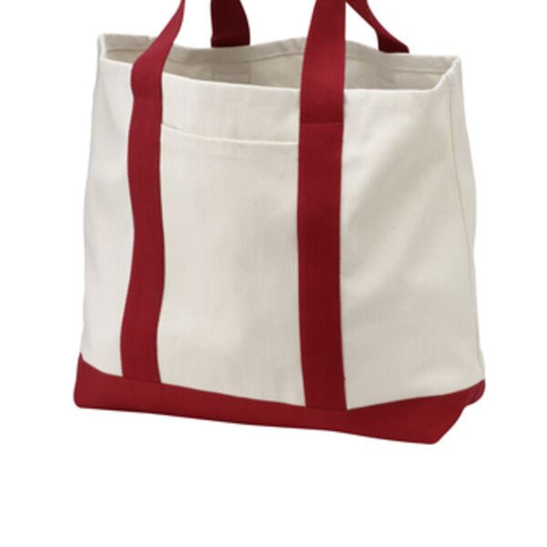 Ideal Twill Two-Tone Shopping Tote (NEW) Thumbnail