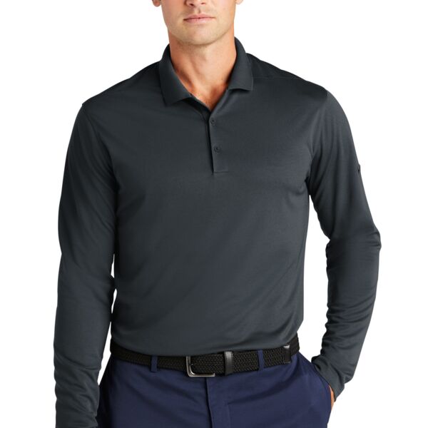 Nike Men's Dri-FIT Micro Pique 2.0 Long Sleeve Polo Thumbnail