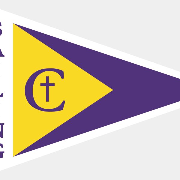 Cheverus Sailing Burgee Sticker Thumbnail