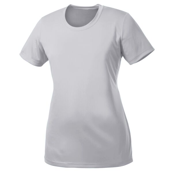 Ladies Performance Tee - Silver Thumbnail