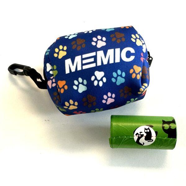 Pet Waste Bag Dispenser w/ Metal Carabiner  Thumbnail
