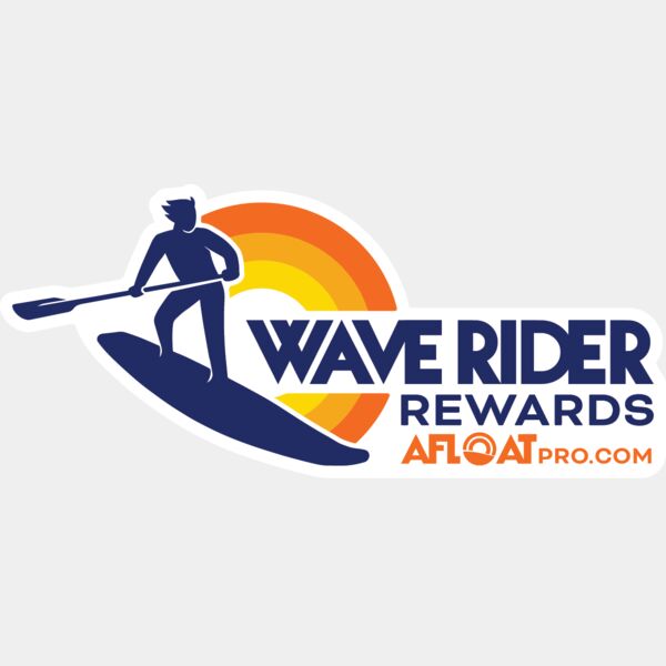 waverider logo 4" x 1.8" Thumbnail