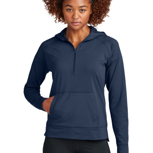 Women's Sport Wick Stretch 1/2-Zip Hoodie Thumbnail