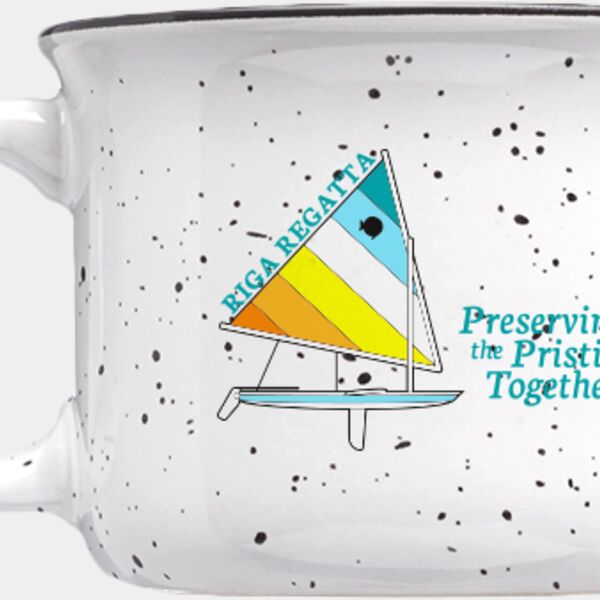 Riga Regatta 8 oz. Bijou Ceramic Campfire Coffee Mug  Thumbnail