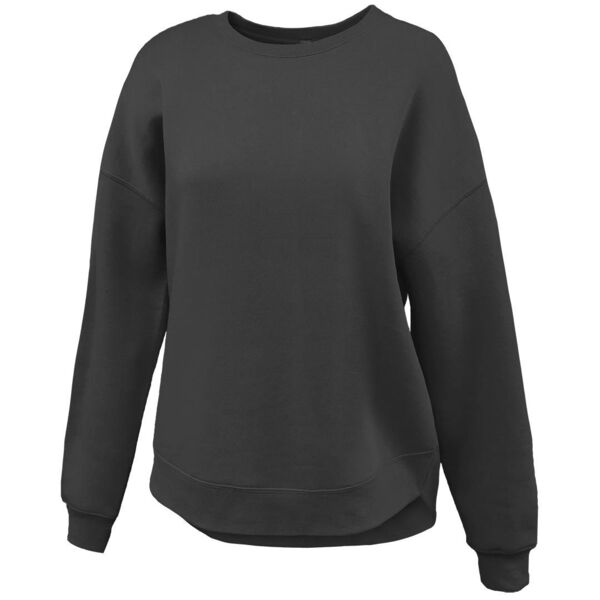 Curved Crewneck Sweatshirt Thumbnail
