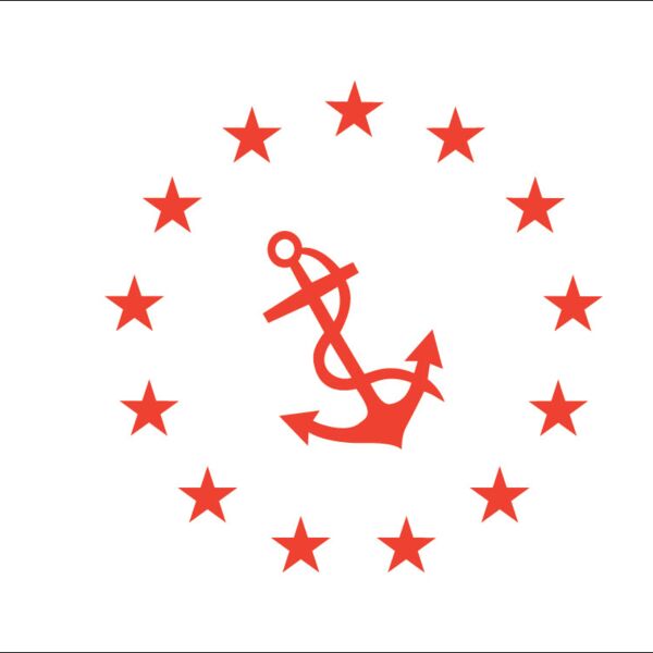 Rear-Commodore Officer Flag Thumbnail