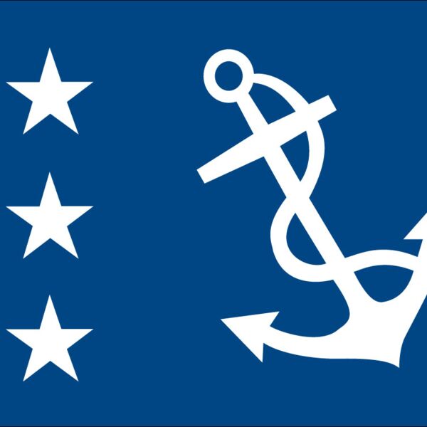 Past-Commodore Officer Flag Thumbnail