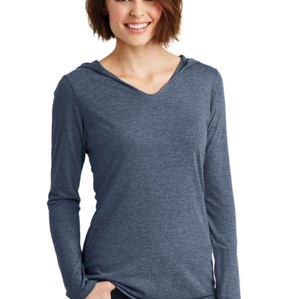 Women's Perfect Triblend Long Sleeve Hoodie Thumbnail