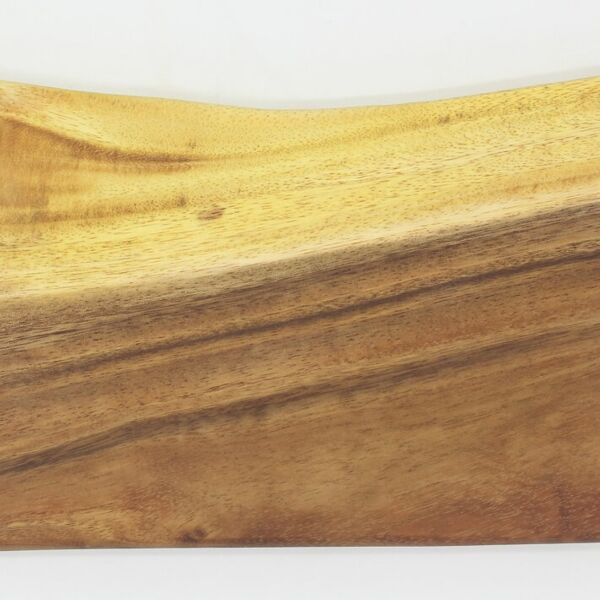 Live Edge Serving Board w/finger handles - Small - 12x8x1 - East Indian Walnut Thumbnail