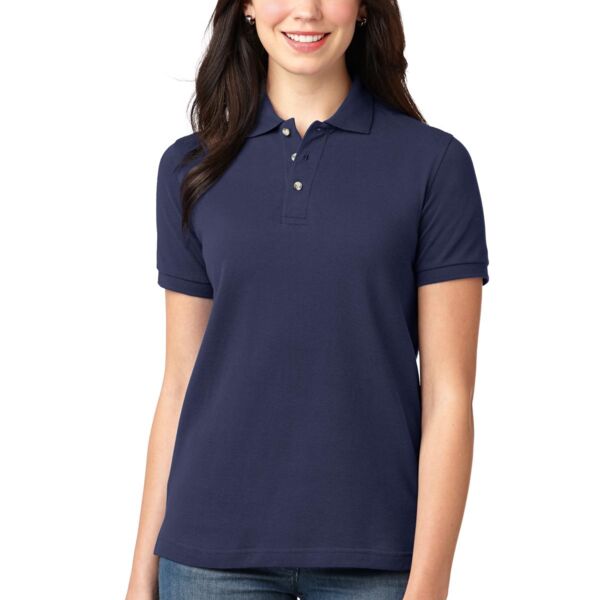 Women's Heavyweight Cotton Polo Thumbnail