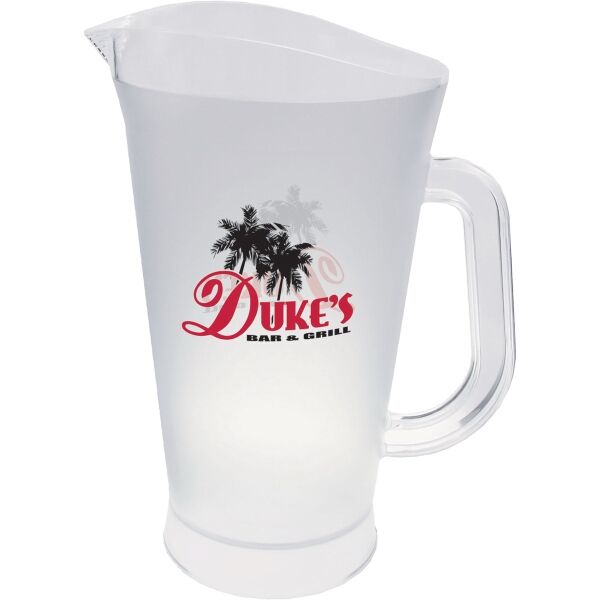 60 oz. Clear Plastic Pitcher with Handle Thumbnail
