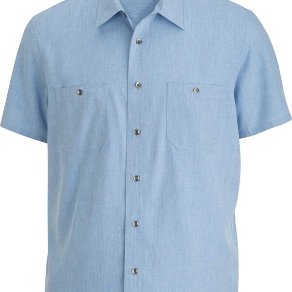 MELANGE ULTRA-LIGHT CHAMBRAY SHIRT Thumbnail